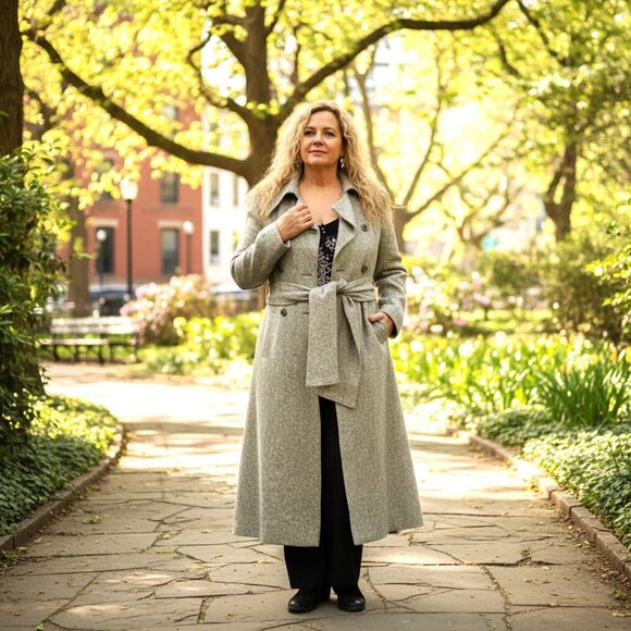 1960's 100 % wool tweed coat made in Ireland - Picture 1 of 11